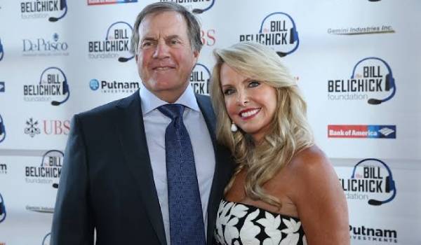 Image of Bill Belichick and his ex wife, Debby Clarke