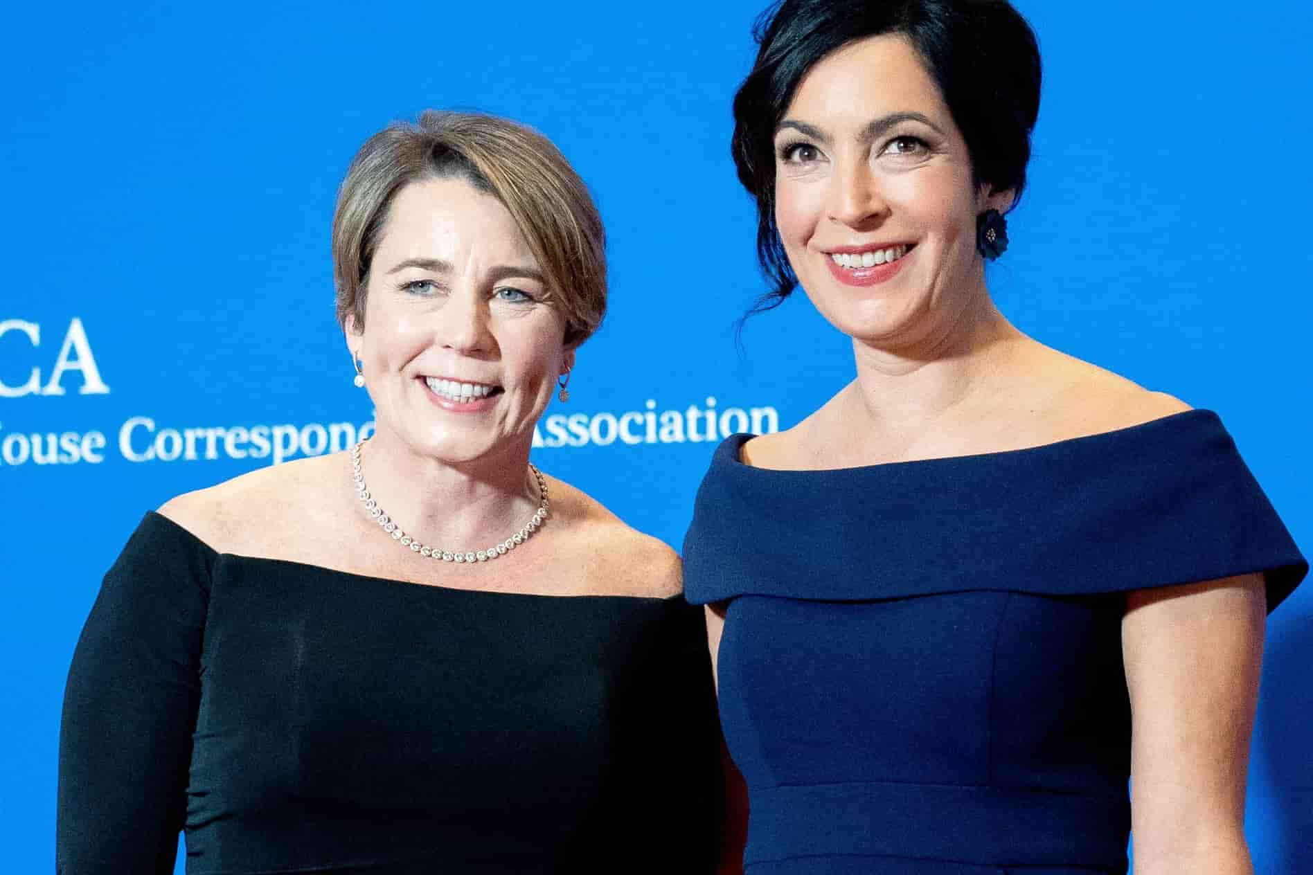 Image of Maura Healey and Joanna Lydgate as partners